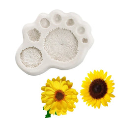 SUNFLOWER/FLOWER STAMEN SET MOULD 8PCS