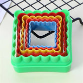 SQUARE COOKIE CUTTER SET 5PCS