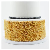 LARGE OPEN FLOWERS BAS RELIEF MOULD