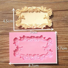 MINI RECTANGULAR FRAME MOULD (GREEN)