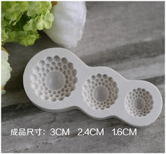 PEARL BROOCH MOULD 3PC