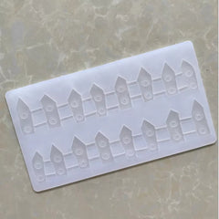 FENCE CHOCOLATE CAGE/TOPPER MOULD (CLEAR)
