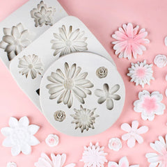 DAISY AND OTHER FLOWERS MOULD