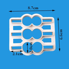 MINIONS FACE TOPPER CUTTERS SET