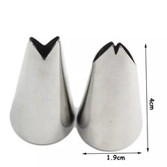 11 PC STAINLESS STEEL RUSSIAN PIPING TIPS NOZZLE SET