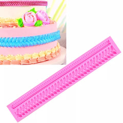 MINI LEAVES ROPE BORDER MOULD