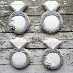 ENGAGEMENT RING COOKIE CUTTER (LARGE)