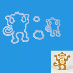 MUMMY & BABY MONKEY CUTTERS