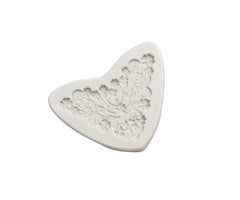 MINI FLORAL DRAPE LACE MOULD WITH CLOVERS