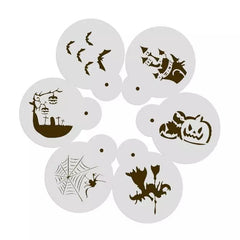MEDIUM HALLOWEEN THEMED STENCIL SET
