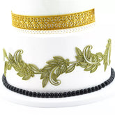 LEAF VINE BORDER CAKE LACE MAT