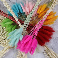 BUNNY TAIL GRASS TOPPERS 10PCS