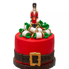 LARGE SANTA BELT WITH BUCKLE MOULD