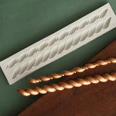 TWISTED ROPE BORDER MOULD 2 PCS