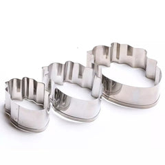 STAINLESS STEEL PARROT TULIP PETAL CUTTER SET 4 PCS A357