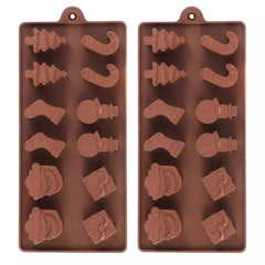 CHRISTMAS THEMED CHOCOLATE MOULD
