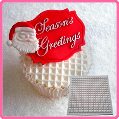 MINI WAFFLE MOULD/TEXTURE MAT