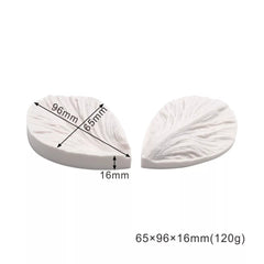 EXTRA LARGE PEONY PETAL SILICONE VEINER (DOUBLE SIDED)