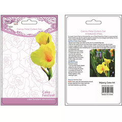 CANNA FLOWER PETALS CUTTERS SET A341