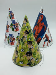 CARTOON THEMED BIRTHDAY HAT 1PC