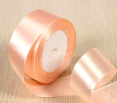 SATIN RIBBON (PEACH)