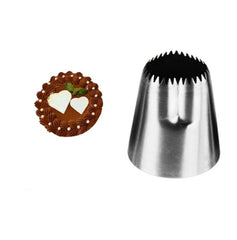 LARGE LOVE HEART MOUTH NOZZLE 1PC (W3)