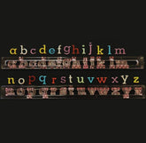 SCROLL LOWER CASE ALPHABET TAPPITS CUTTERS 2 PCS