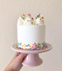 RAINBOW CONFETTI SPRINKLES 125GMS