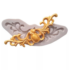 PEARL CENTER WITH SCROLL BORDER MOULD