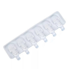 MINI SKULLS CAKESICLES/ICE POP/LOLLIPOP MOULD 6 PCS