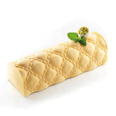 QUILTING CHOCOLATE MOUSSE TEXTURE MAT