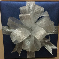 ORGANZA SILVER RIBBON