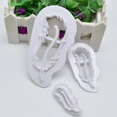 FLARING FEATHER CUTTER SET 3PC