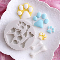 MINI PAWS AND BONES MOULD