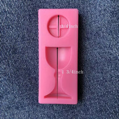 MINI HOLY COMMUNION CHALICE WITH SACRAMENT MOULD