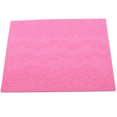 ROSES BORDER CAKE LACE MAT (LARGE)