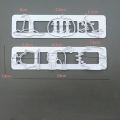 HALLOWEEN TAPPIT CUTTERS SET 2PCS