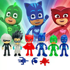 PJ MASKS DOLLS CAKE TOPPERS SET 6 PCS