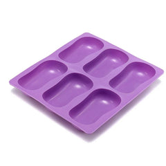 6 CAVITY CLASSIC SOAP SHAPE MOULD (RANDOM COLOUR)