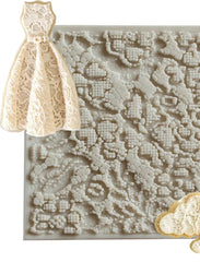 MINI ROYAL LACE TEXTURE MAT/EMBOSSER MOULD