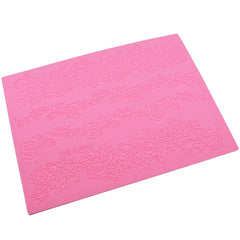 ROSES BORDER CAKE LACE MAT (LARGE)