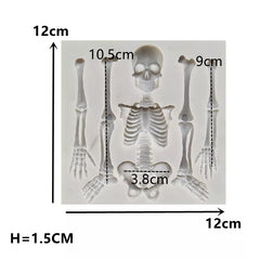 HALLOWEEN SKELETON MOULD