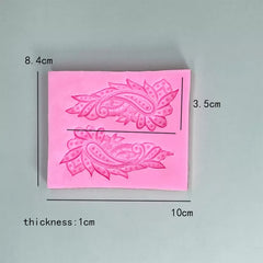 PAISLEY BROOCH MOULD