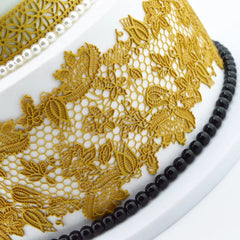 FLOWERS CAKE LACE MAT