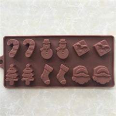 CHRISTMAS THEMED CHOCOLATE MOULD