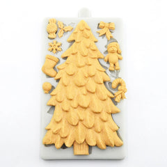 LARGE CHRISTMAS TREE WITH DECORATIONS MOULD