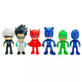 PJ MASKS DOLLS CAKE TOPPERS SET 6 PCS