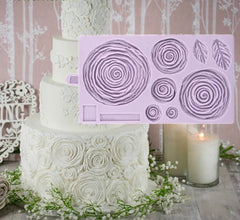 RUFFLE FLOWER MOULD 6PCS