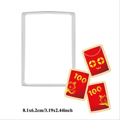 PEN AND PAPER COOKIE CUTTER SET 2PCS