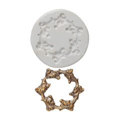 MINI ROUND SCROLL FRAME MOULD